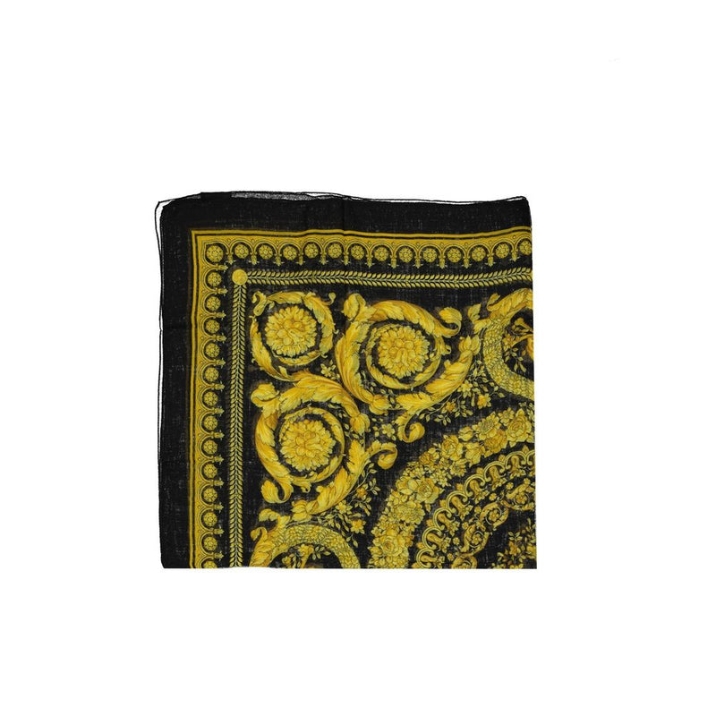 Versace Black Modal Scarf