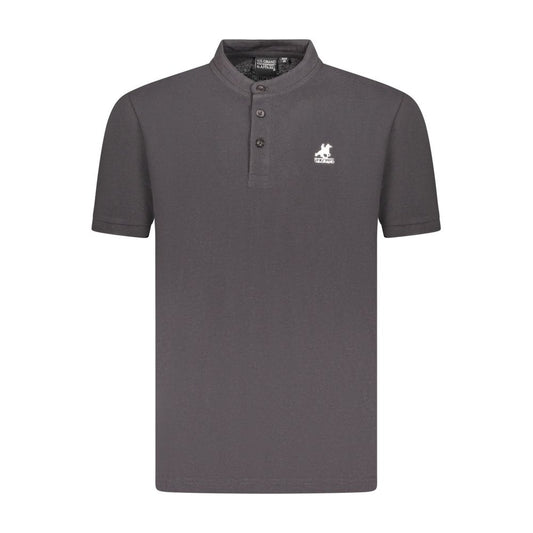 U.S. Grand Polo Black Cotton Men Polo Shirt