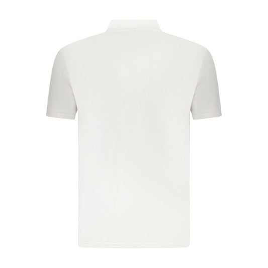 U.S. Grand Polo White Cotton Men's Polo Shirt