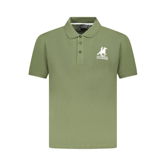 U.S. Grand Polo Verde Cotton Men Polo Shirt