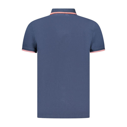 U.S. Grand Polo Blue Cotton Men Polo