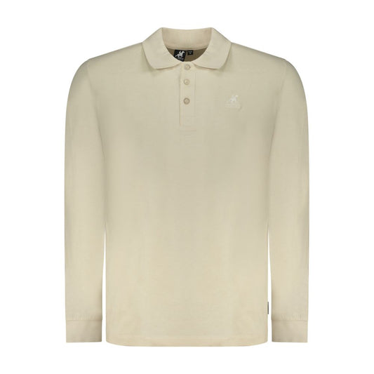 U.S. Grand Polo Beige Cotton Men Polo Shirt