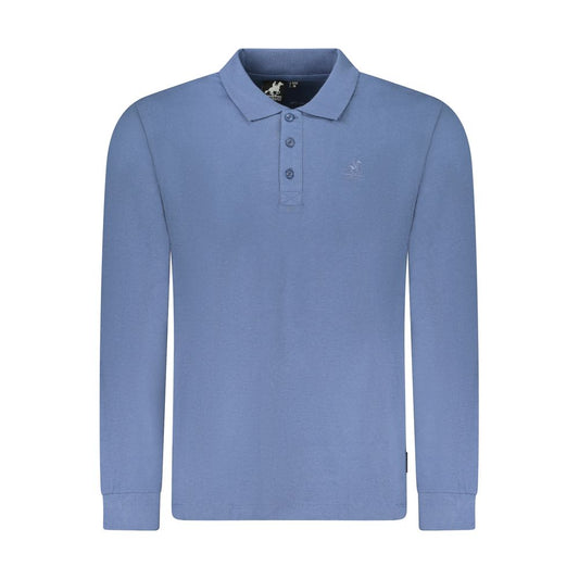U.S. Grand Polo Blue Cotton Men's Polo Shirt