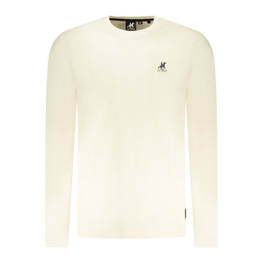 U.S. Grand Polo Beige Cotton Men T-Shirt