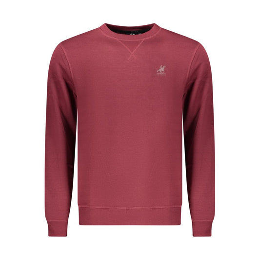 U.S. Grand Red Polyester Men Sweatshirt