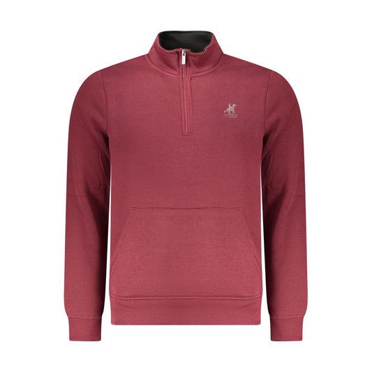 U.S. Grand Polo Red Polyester Mens Sweatshirt