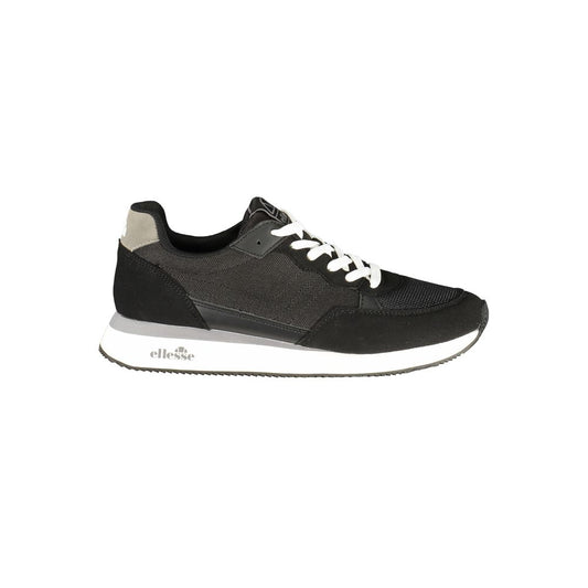 Ellesse Black Polyester Men Sneaker