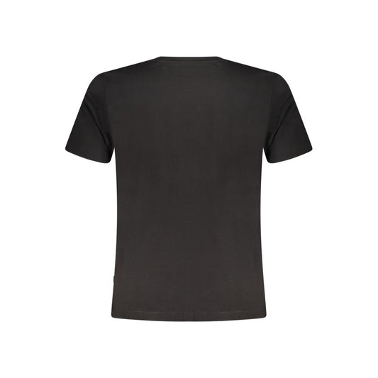 Guess Jeans Black Organic Cotton Men T-Shirt