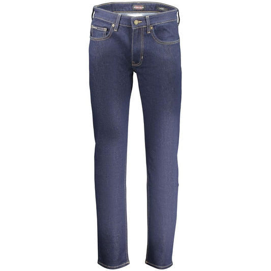 Guess Jeans Blue Cotton Men Jeans