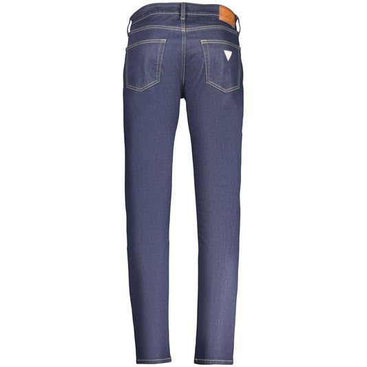 Guess Jeans Blue Cotton Men Jeans