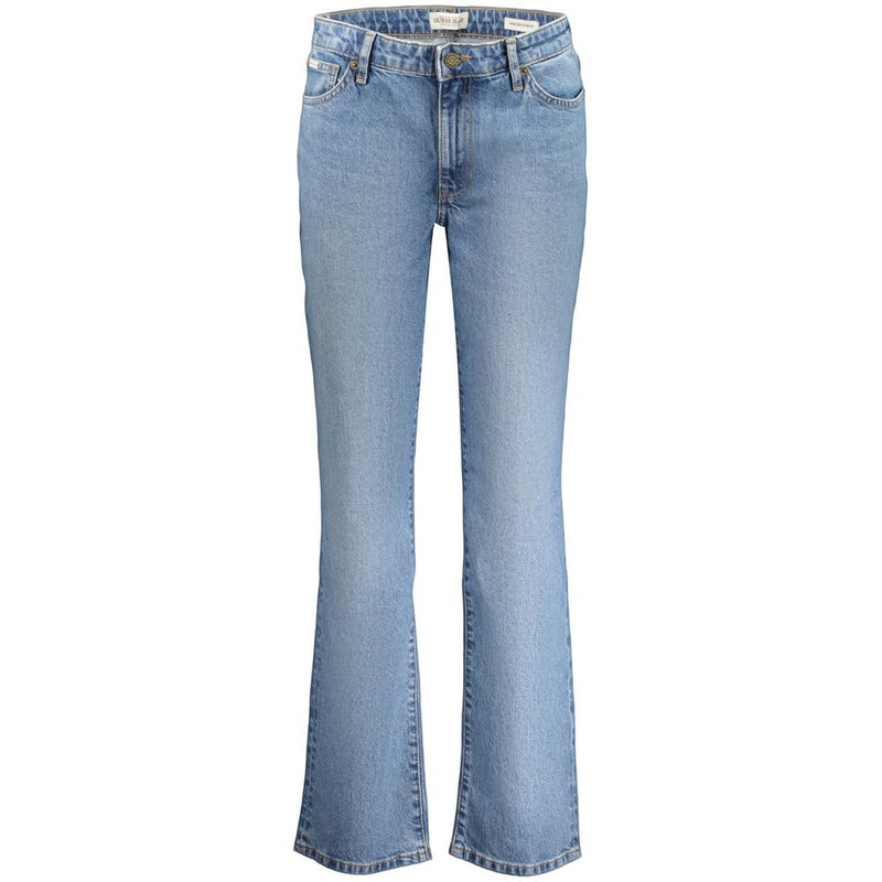 Guess Jeans Azzurro Cotton Women Jeans