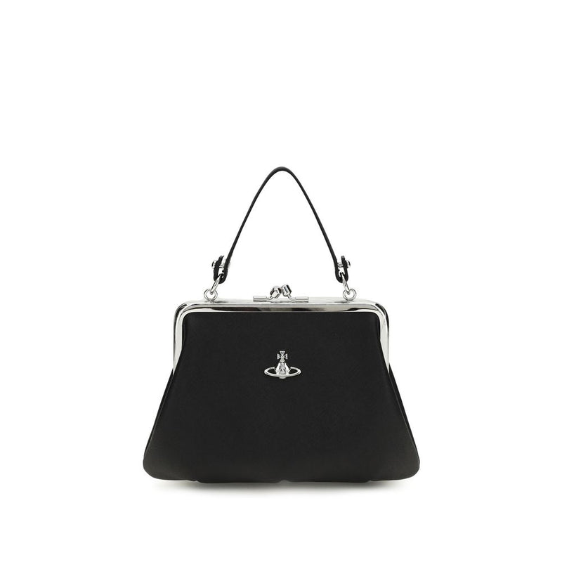 Vivienne Westwood Black Polyethylene Handbag