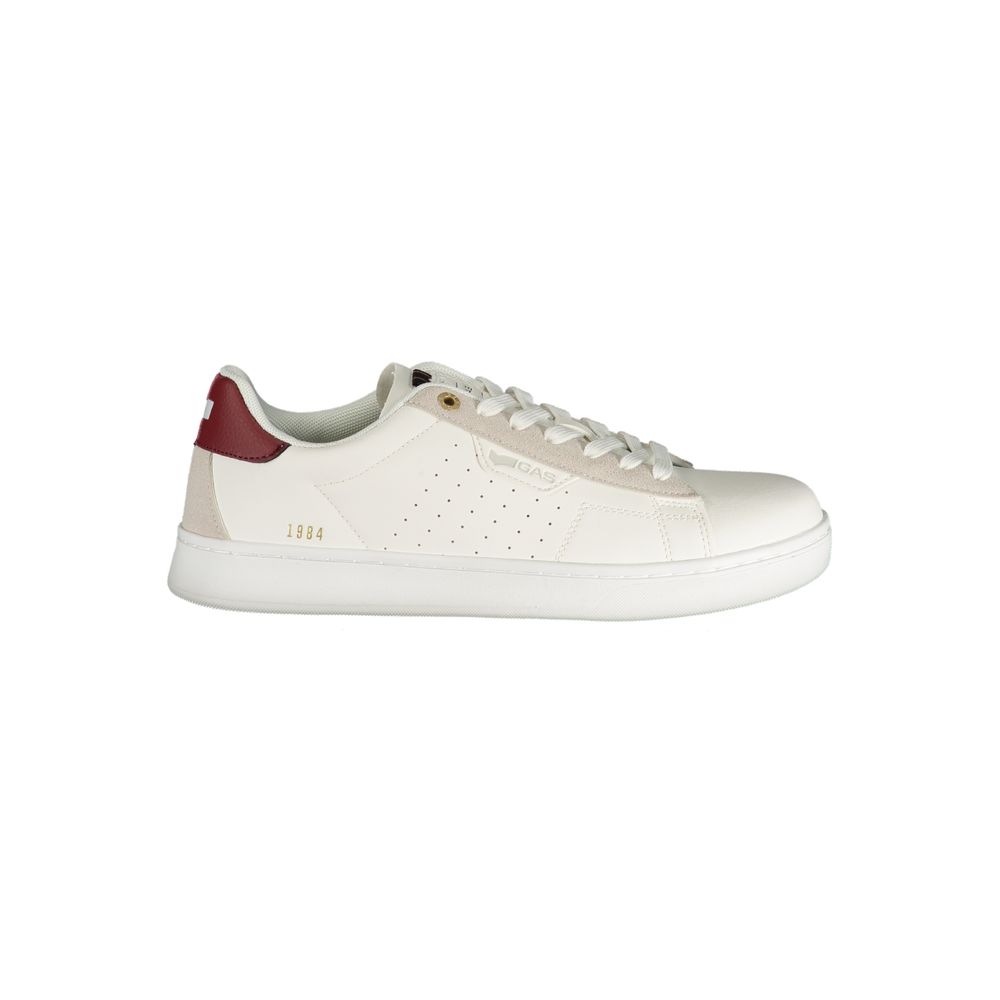 Gas Bianco Poliuretano Men Sneaker
