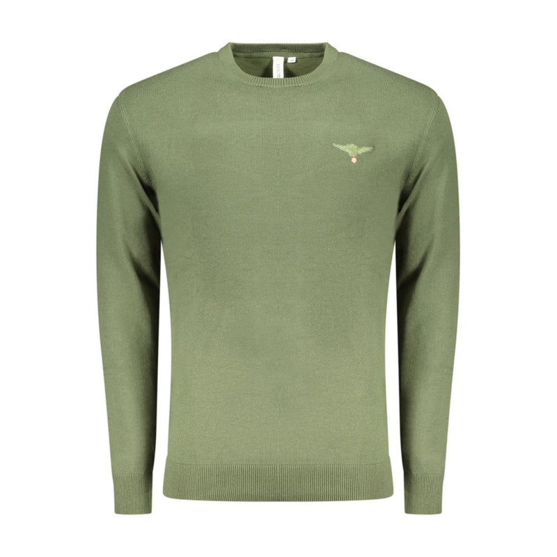 Accademia Militare Verde Cotton Men Sweater