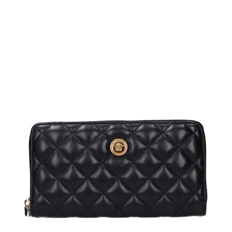 Versace Black Leather Wallet