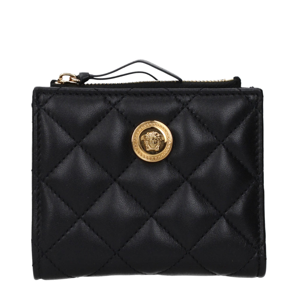Versace Black Leather Wallet