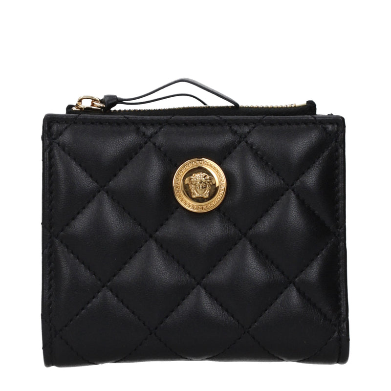 Versace Black Leather Wallet