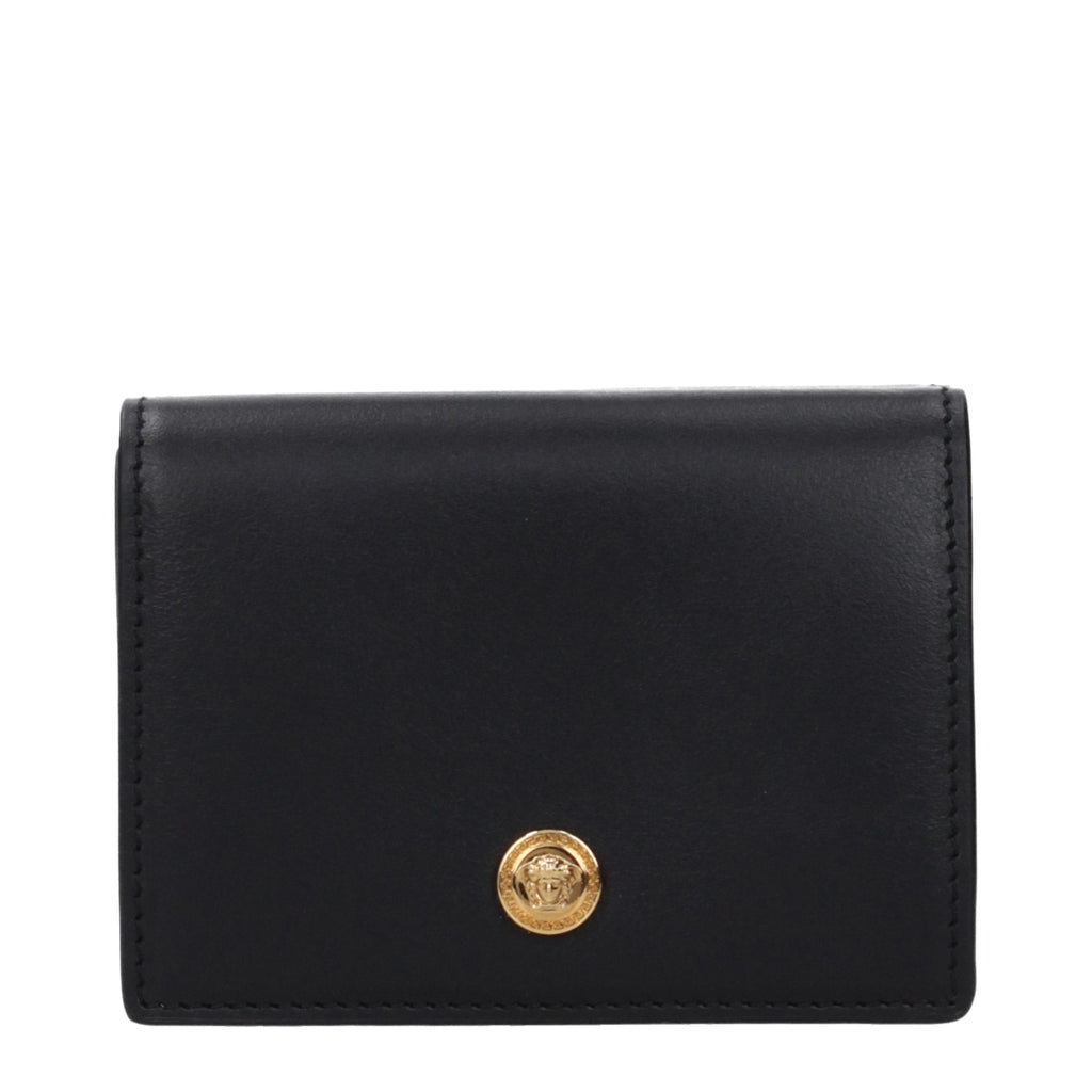 Versace Black Leather Wallet