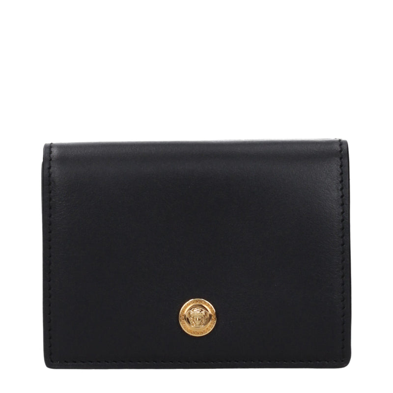 Versace Black Leather Wallet