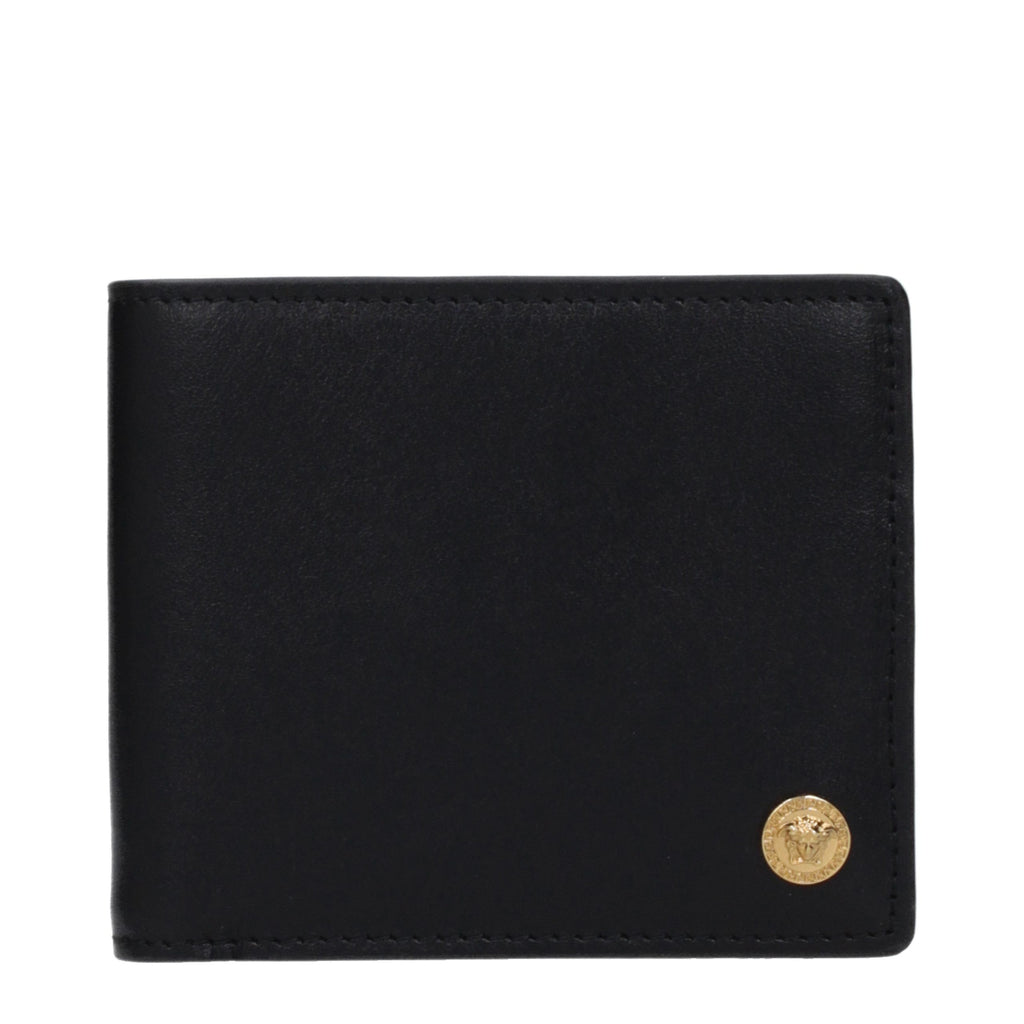 Versace Black Leather Wallet