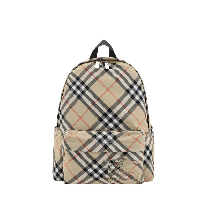 Burberry Beige Polyester Backpack