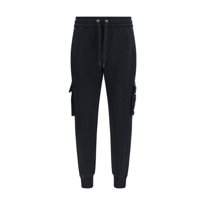 Moose Knuckles Black Cotton Casual Pants
