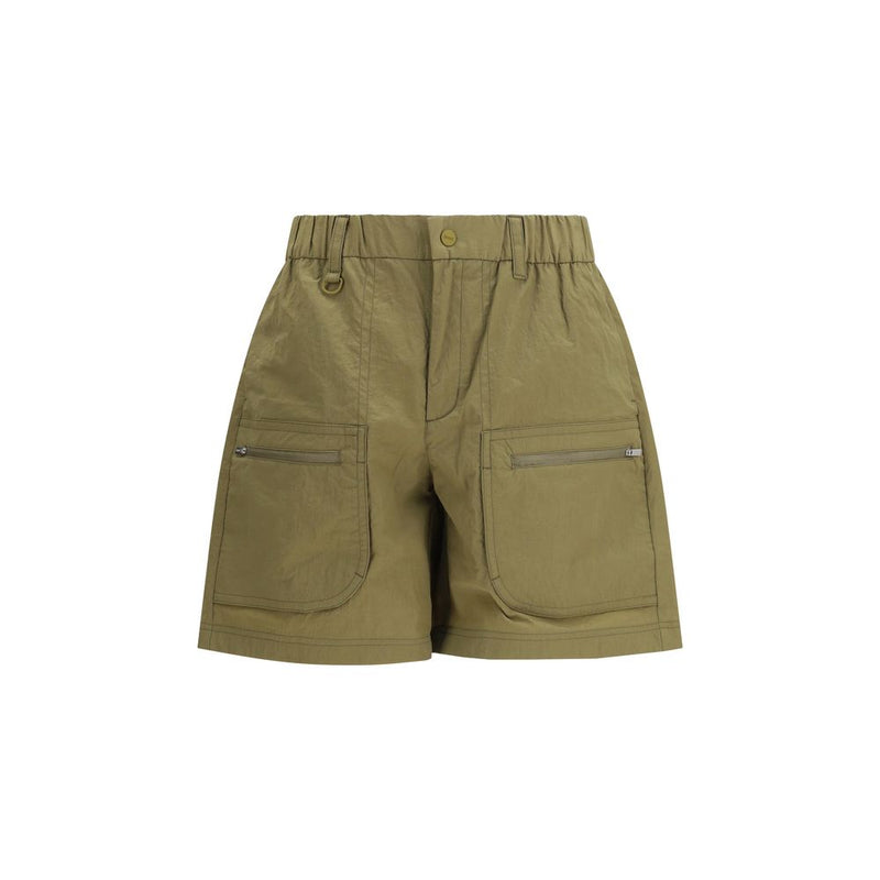 LAMINAR Bicolor Polyester Bermuda Shorts