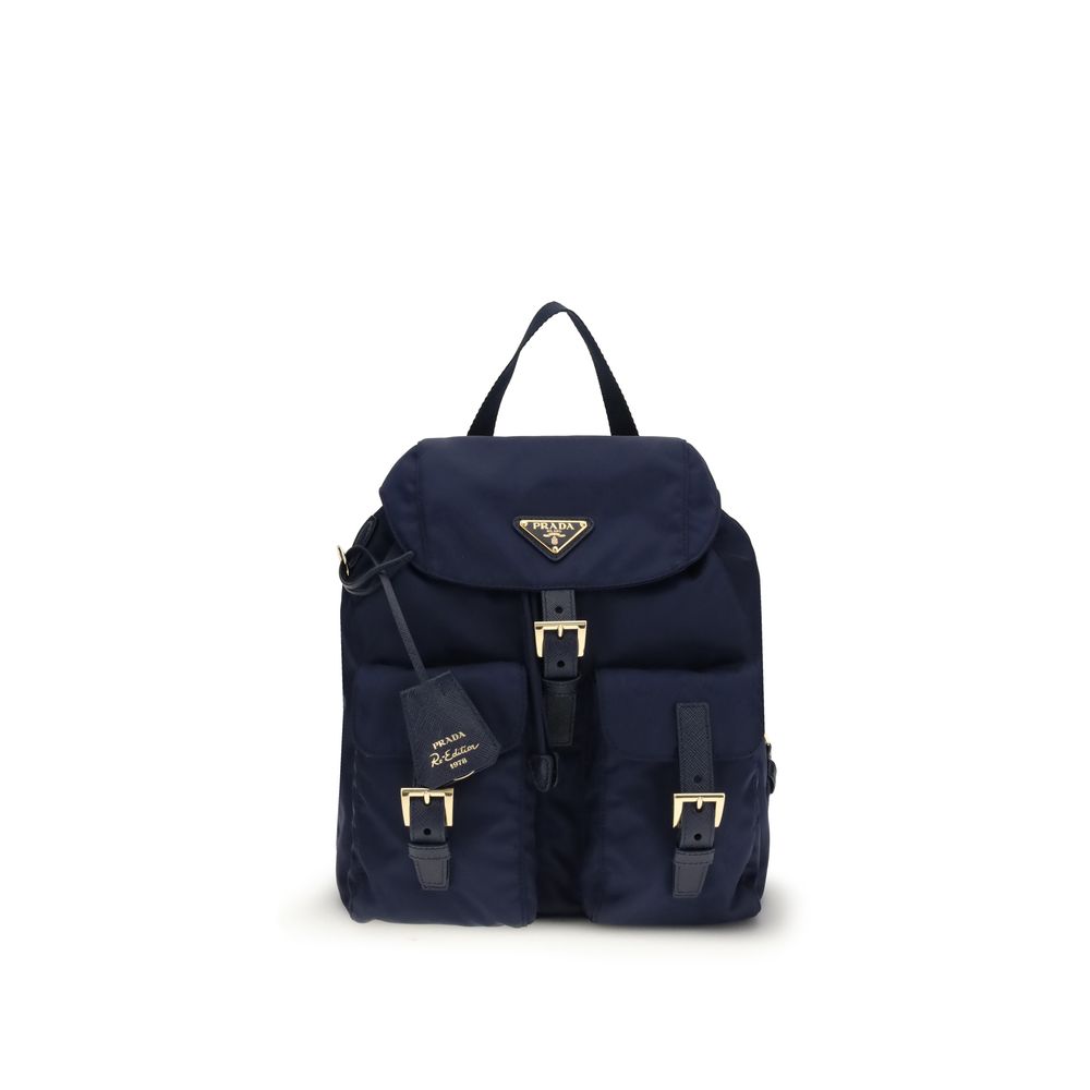 Prada Black Nylon Backpack