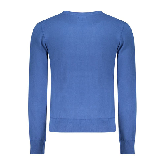 U.S. Grand Polo Blue Cotton Men Sweater