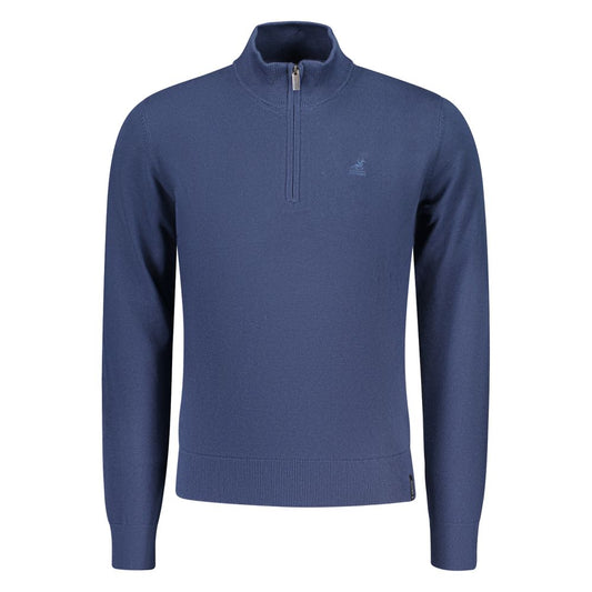 U.S. Grand Blue Cotton Men's Sweater