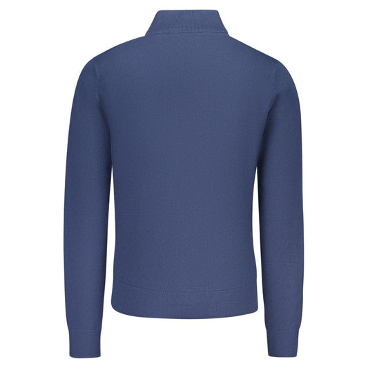 U.S. Grand Blue Cotton Men's Sweater