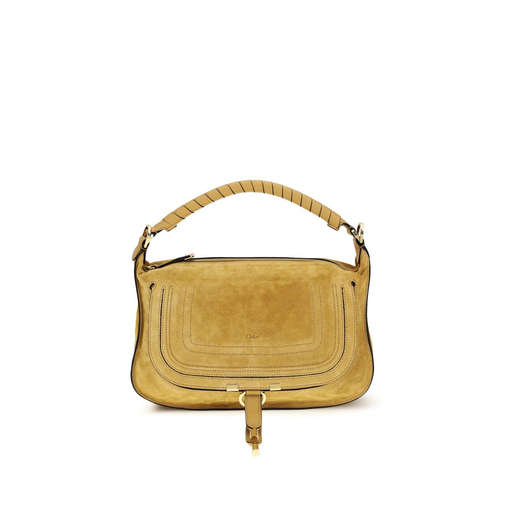 Chloé Beige Calf Leather Bos Taurus Shoulder Bag