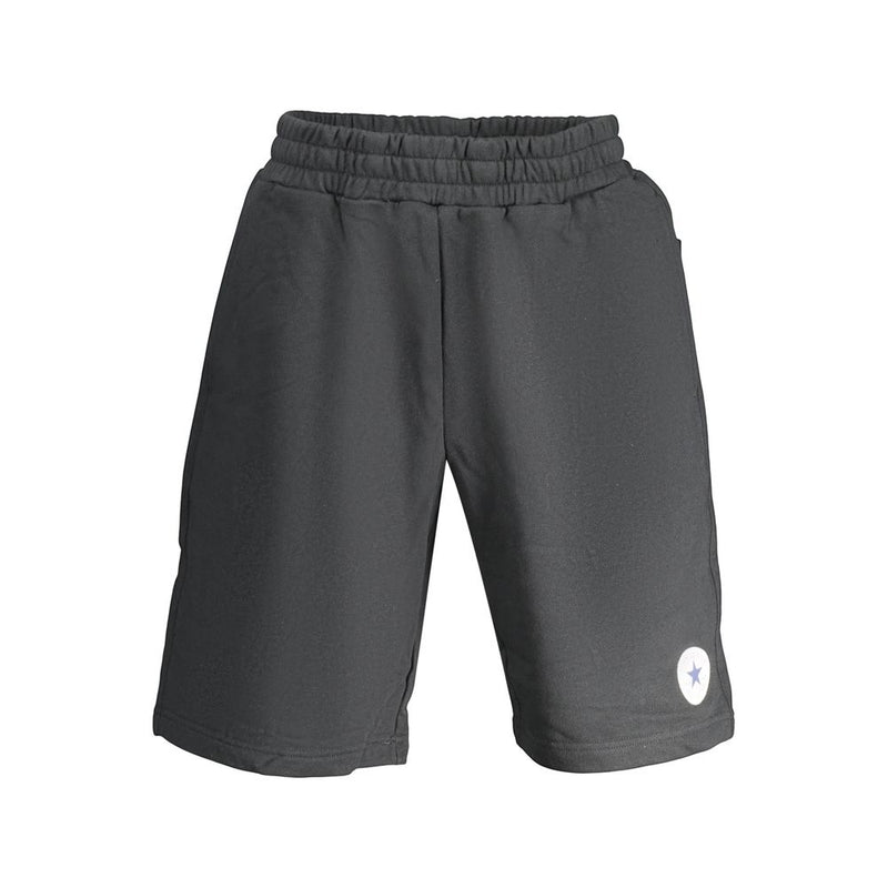 Converse Black Cotton Shorts