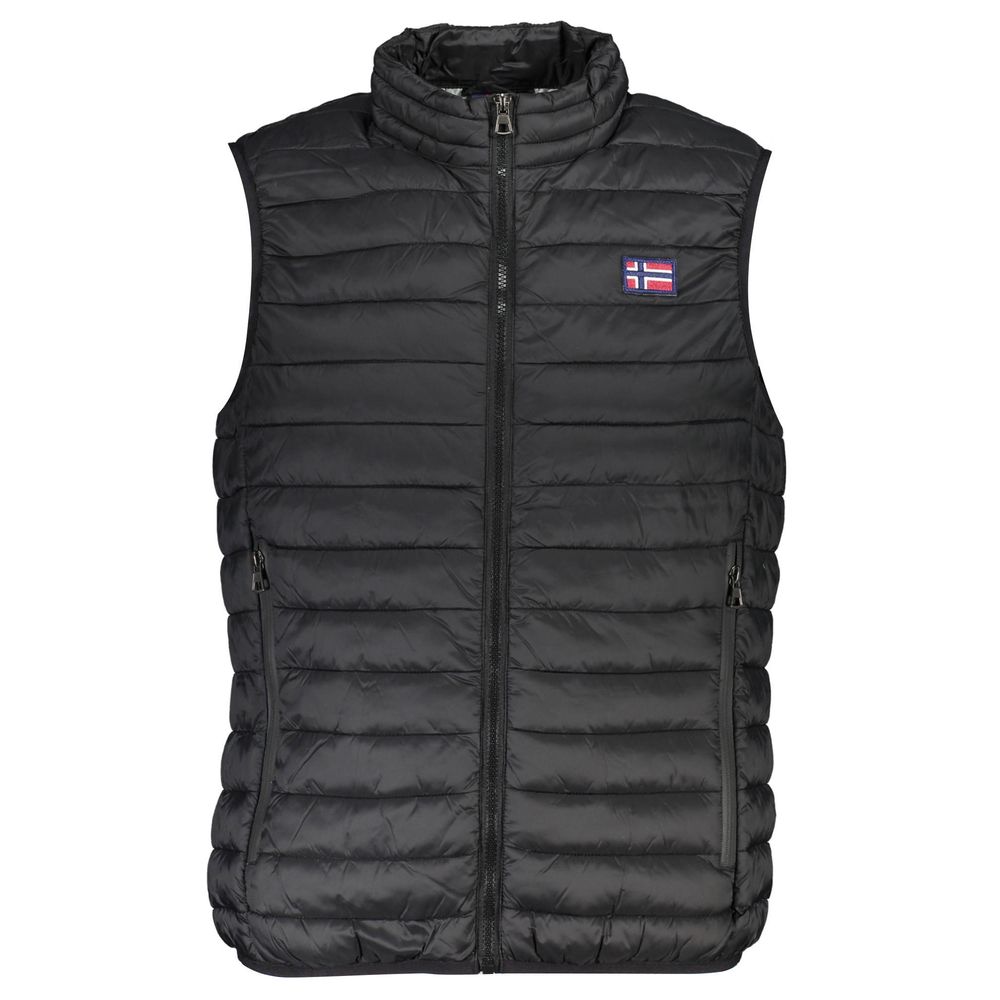 Norway 1963 Black Polyester Sleveless Jacket