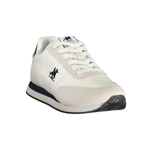 U.S. Grand White Polyester Men's Sneaker