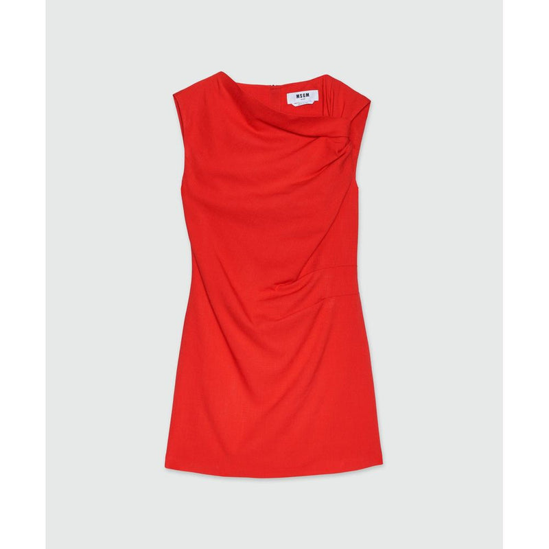 MSGM Multicolor Viscose Casual Dress