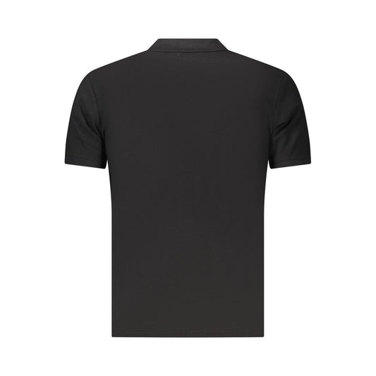 U.S. Grand Polo Black Cotton Men's Polo Shirt