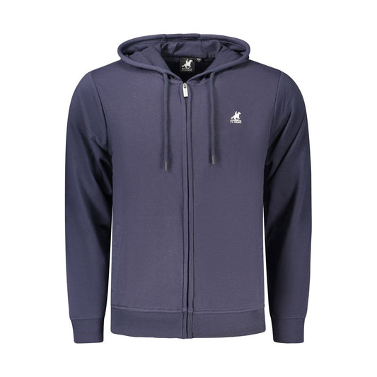 U.S. Grand Blue Cotton Mens Hoodie