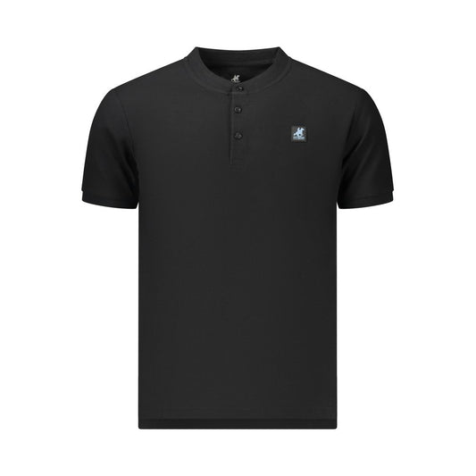 U.S. Grand Polo Black Cotton Men's Polo Shirt