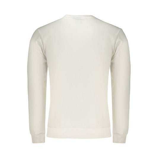 U.S. Grand White Cotton Men's Sweatshirt
