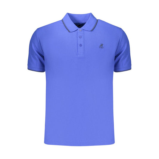 U.S. Grand Polo Blue Cotton Men's Polo Shirt