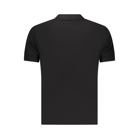 U.S. Grand Black Cotton Men's Polo