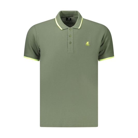 U.S. Grand Polo Green Cotton Men's Polo