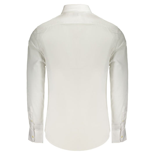 U.S. Grand Polo Bianco Cotton Men's Shirt