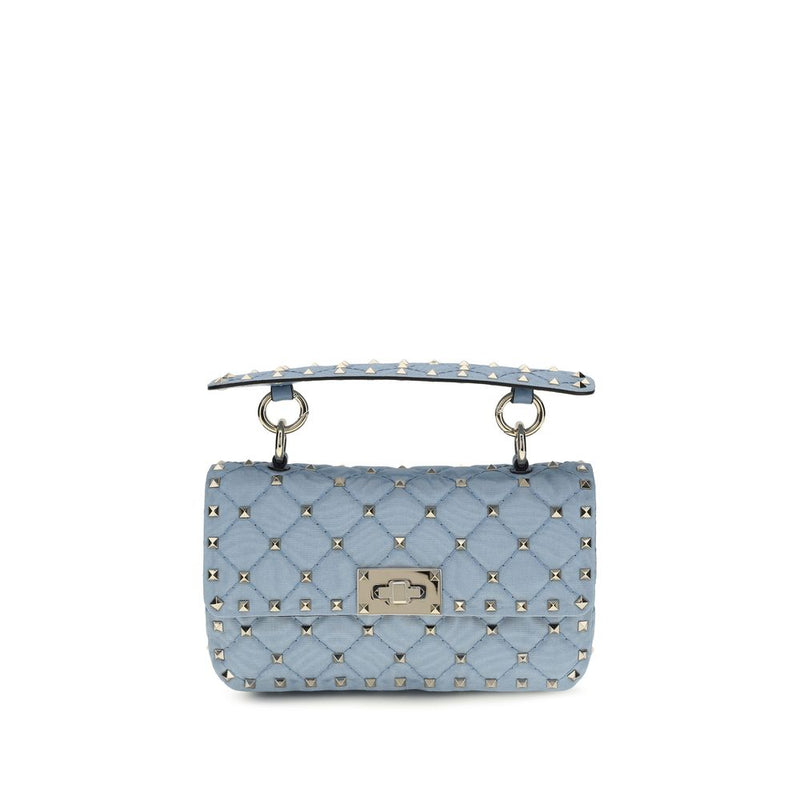 Valentino Garavani Blue Viscose Shoulder Bag