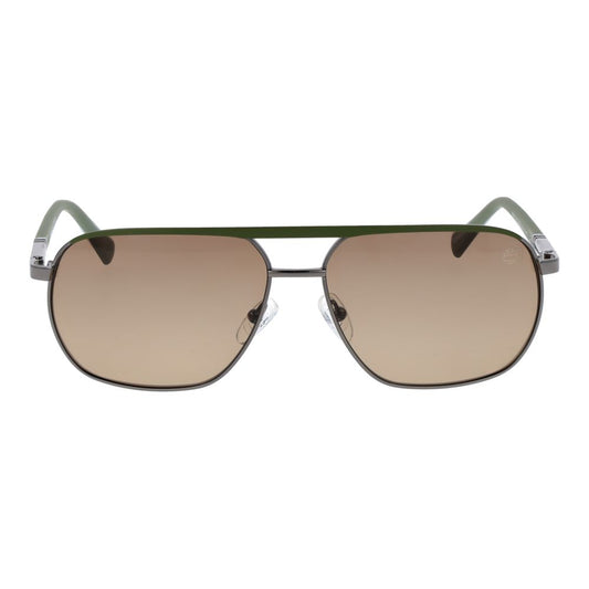 Timberland Gray Metal Sunglasses