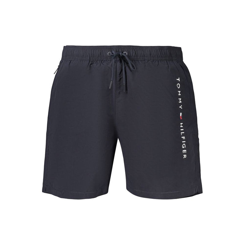 Tommy Hilfiger Blue Polyester Men's Short