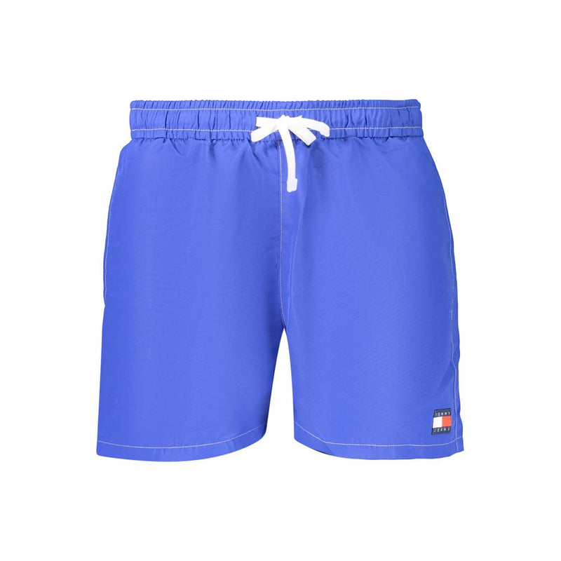 Tommy Hilfiger Blu Polyester Mens Short