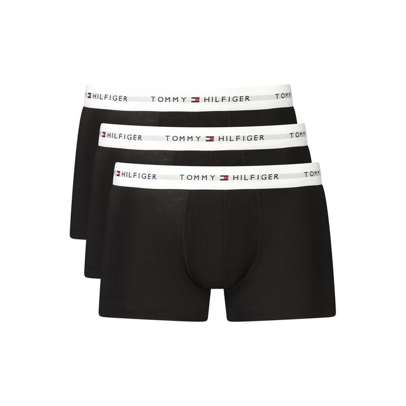 Tommy Hilfiger Nero Cotton Men's Boxer