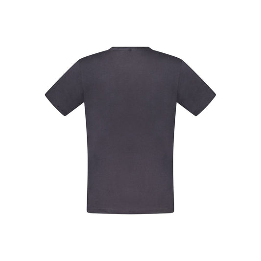 Rifle Blue Cotton Men's T-Shirt